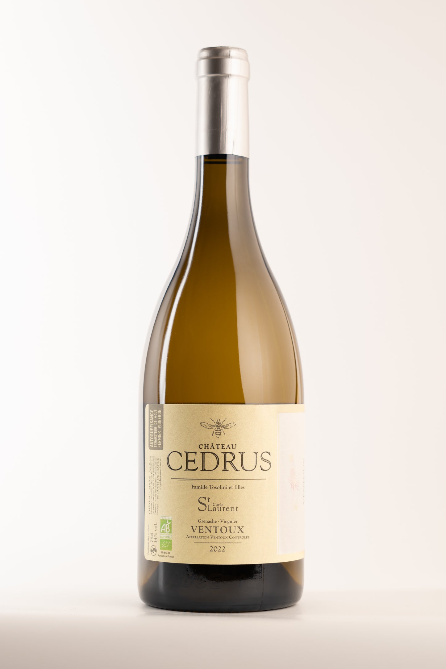 Cuvée St Laurent - Blanc 2022 - AOP Ventoux - BIO
